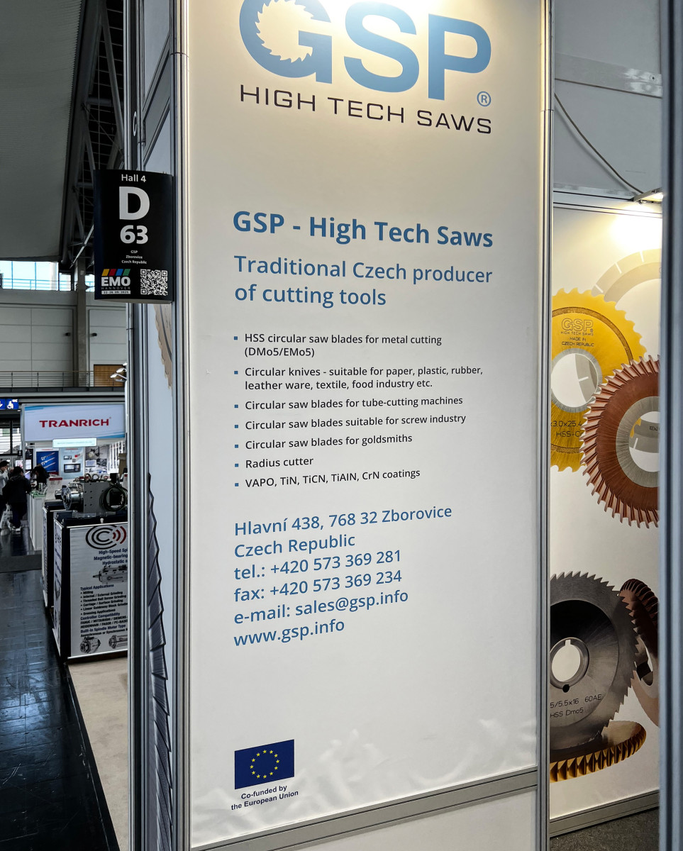 GSP در نمایشگاه EMO Hannover 2025